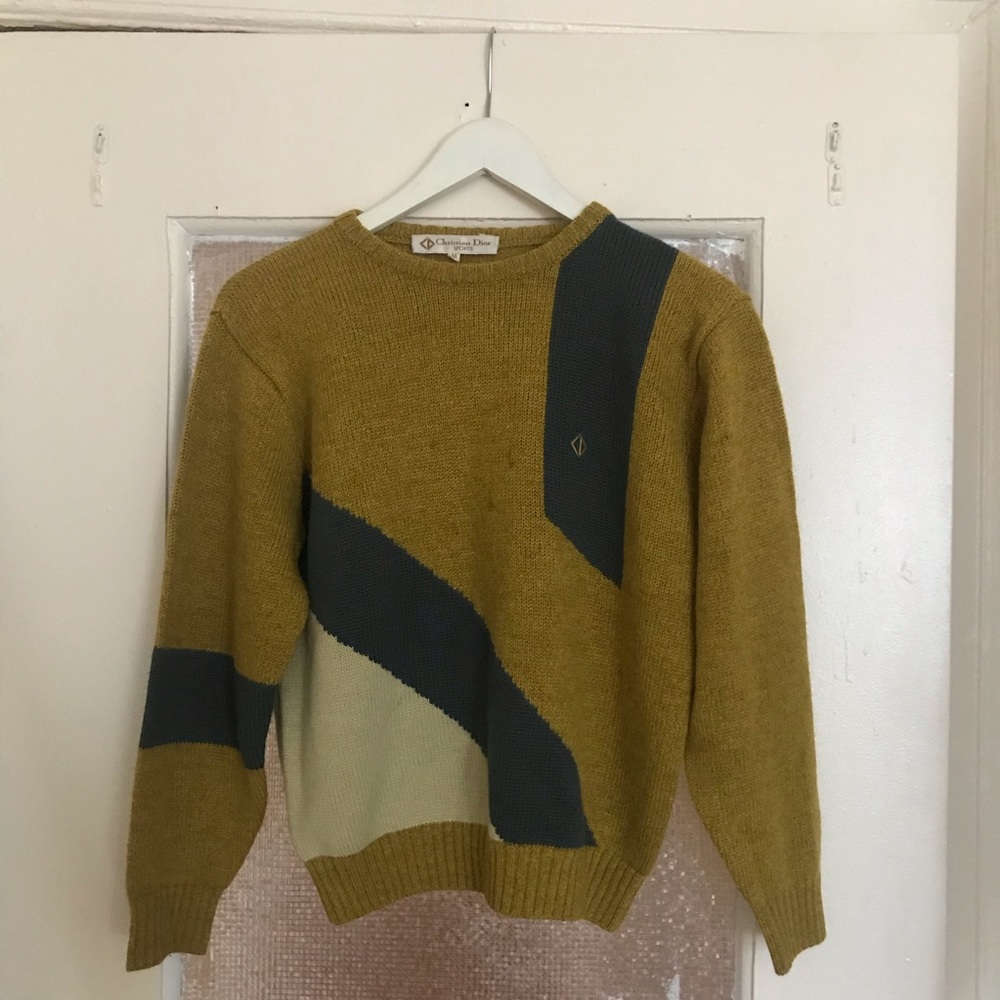 Christian Dior geometric sweater *CHRISTMAS SPCL
